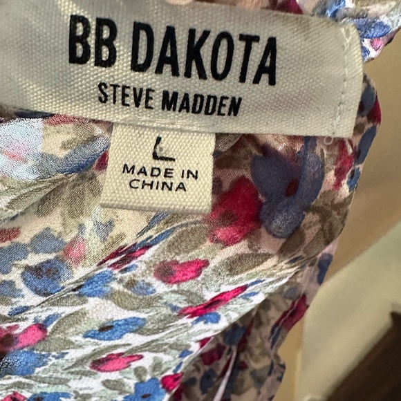 Floral pattern Maxi Dress BB Dakota - Picture 4 of 5